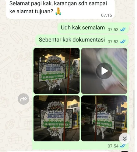Pengiriman Papan Bunga Selamat Cisoka