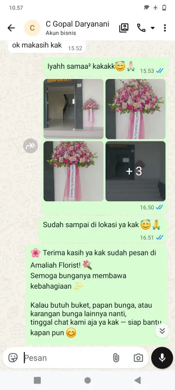 Pengiriman Karangan Bunga Cisoka